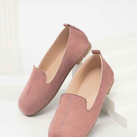 Women's Pink Loafers - Picture 3 of 6